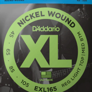 Bass Strings Nickel Wound - Long Scale - Reg Light Top, Med Btm - 45 | 105